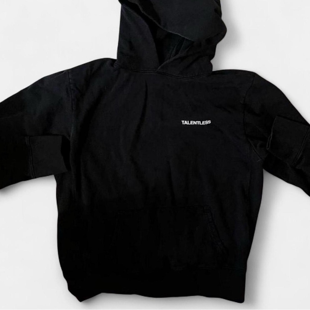 Talentless Black Pullover Hoodie Sweatshirt